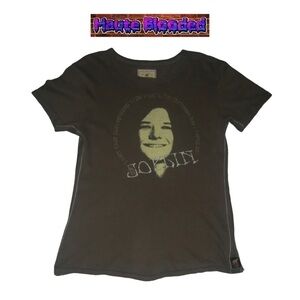 Trunk LTD Limited Edition Janis Joplin Tee Shirt Collectors Item Brown Retro